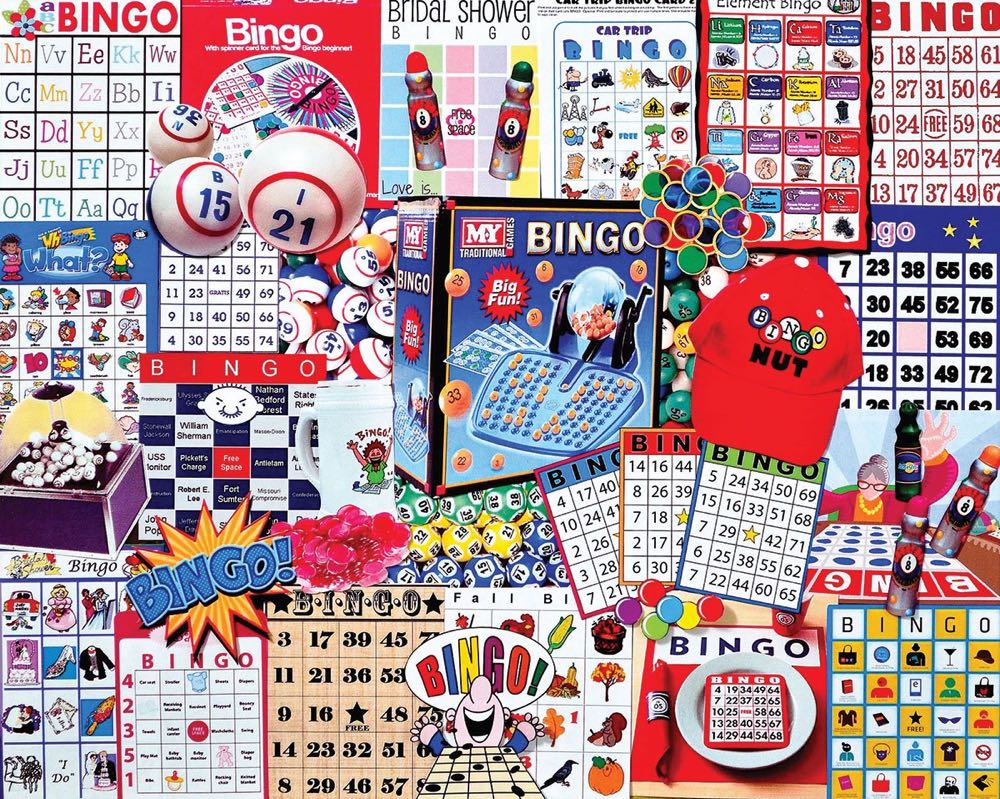 Bingo - White Mountain puzzle collectible [Barcode 724819257003] - Main Image 2