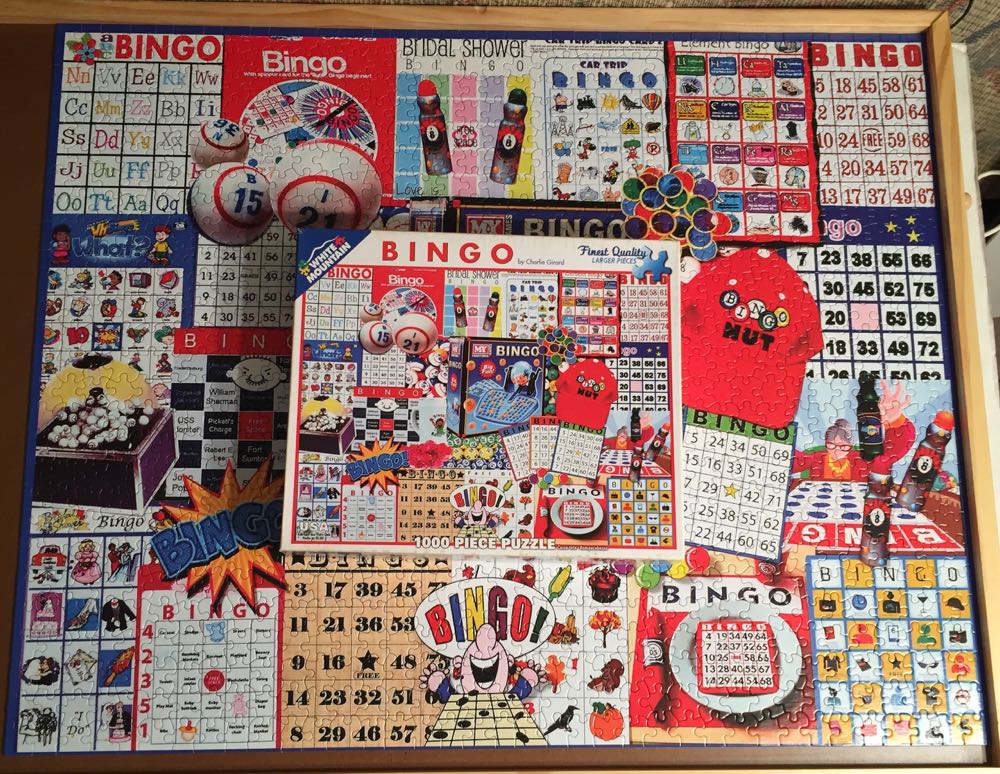 Bingo - White Mountain puzzle collectible [Barcode 724819257003] - Main Image 4