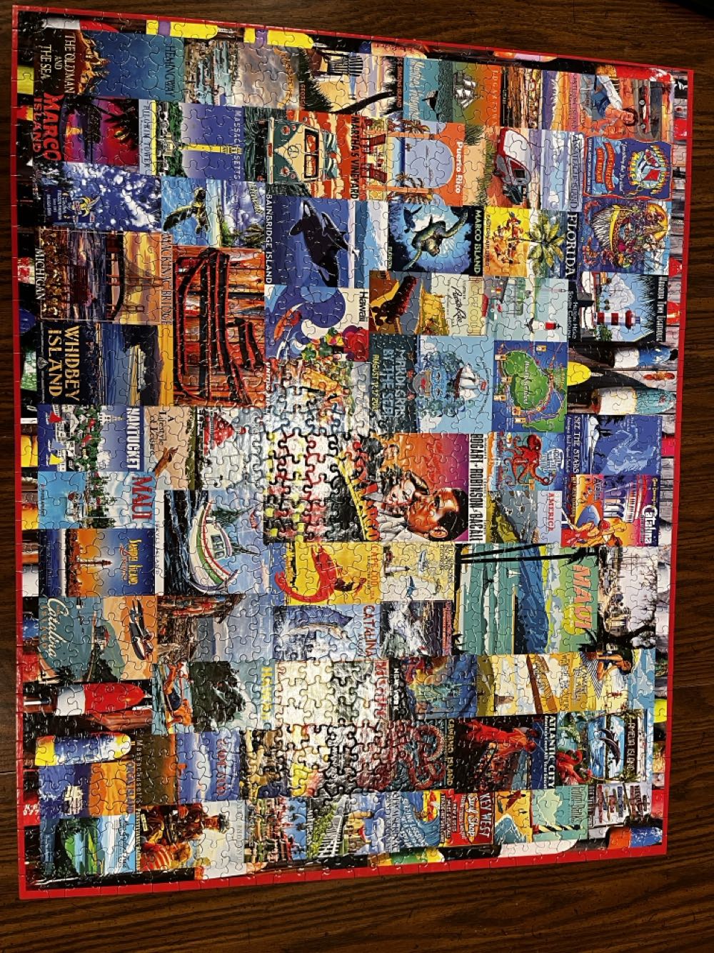 I Love Islands - White Mountain Puzzles puzzle collectible [Barcode 724819262618] - Main Image 3