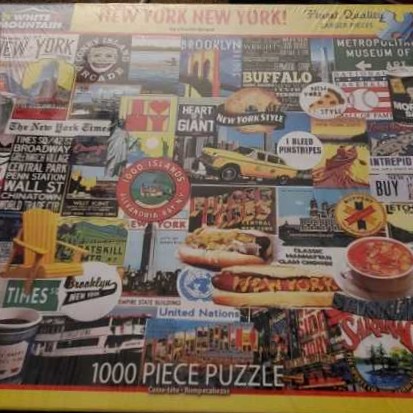 New York New York! - White Mountain Puzzles puzzle collectible [Barcode 724819261871] - Main Image 3