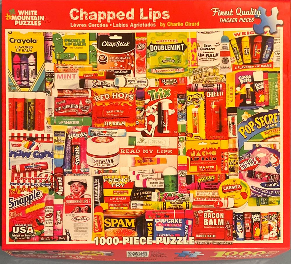 Chapped Lips-sold - White Mountain puzzle collectible [Barcode 724819256860] - Main Image 3