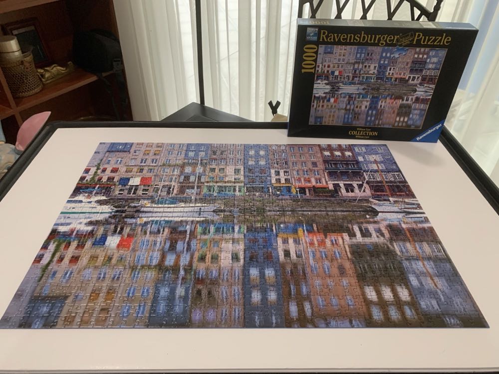 Honefluer Reflections - Ravensburger puzzle collectible [Barcode 4005556198672] - Main Image 2