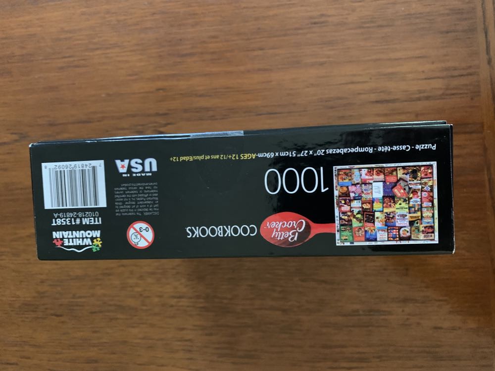 Betty Crocker Cookbooks - White Mountain puzzle collectible [Barcode 724819260928] - Main Image 4
