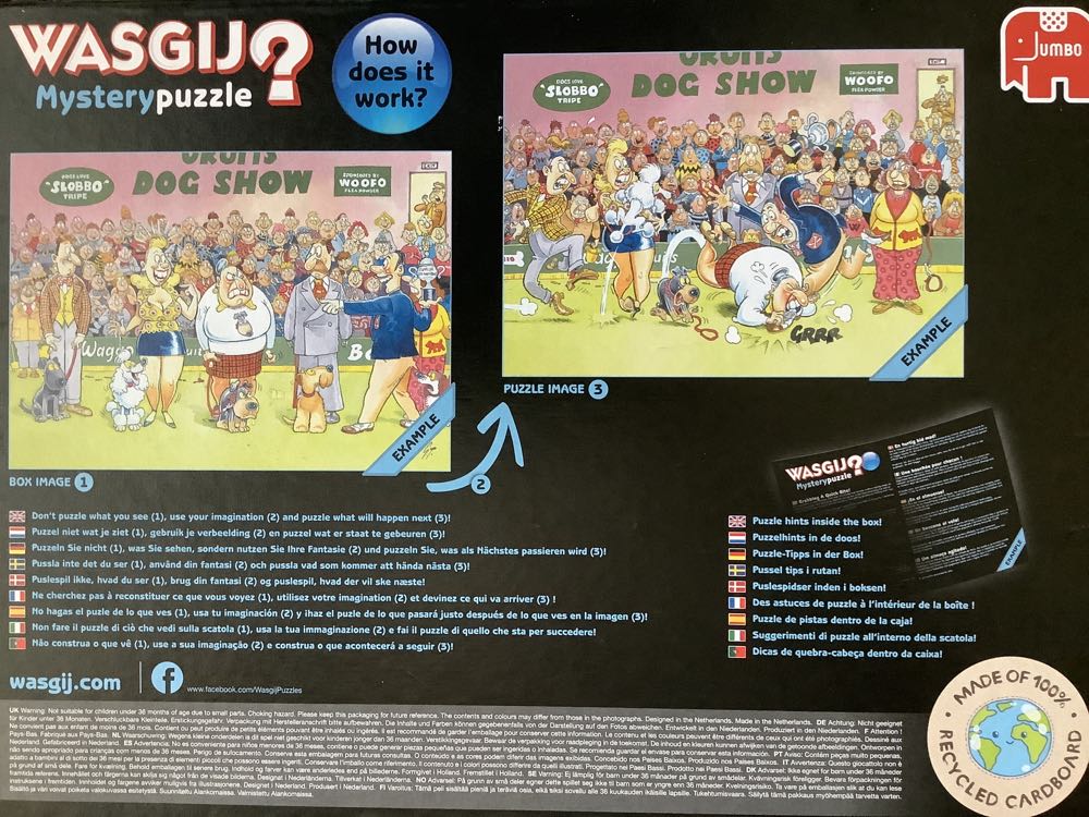 Grabbing A Quick Bite Wasgij 14 - Wasgij 1000 puzzle collectible [Barcode 8710126191798] - Main Image 2