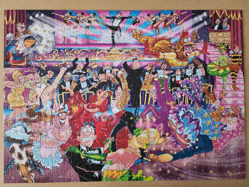Wasgij-Original #30 - Strictly Can’t Dance! - Jumbo puzzle collectible [Barcode 8710126191606] - Main Image 3