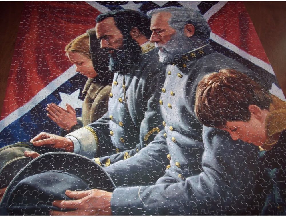 Civil War Series. Generals Brought To Tears. Big Box - White Mountain Puzzles puzzle collectible [Barcode 724819249329] - Main Image 4