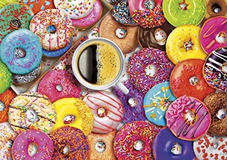 Coffee And Donuts - Buffalo Games puzzle collectible [Barcode 079346027279] - Main Image 2