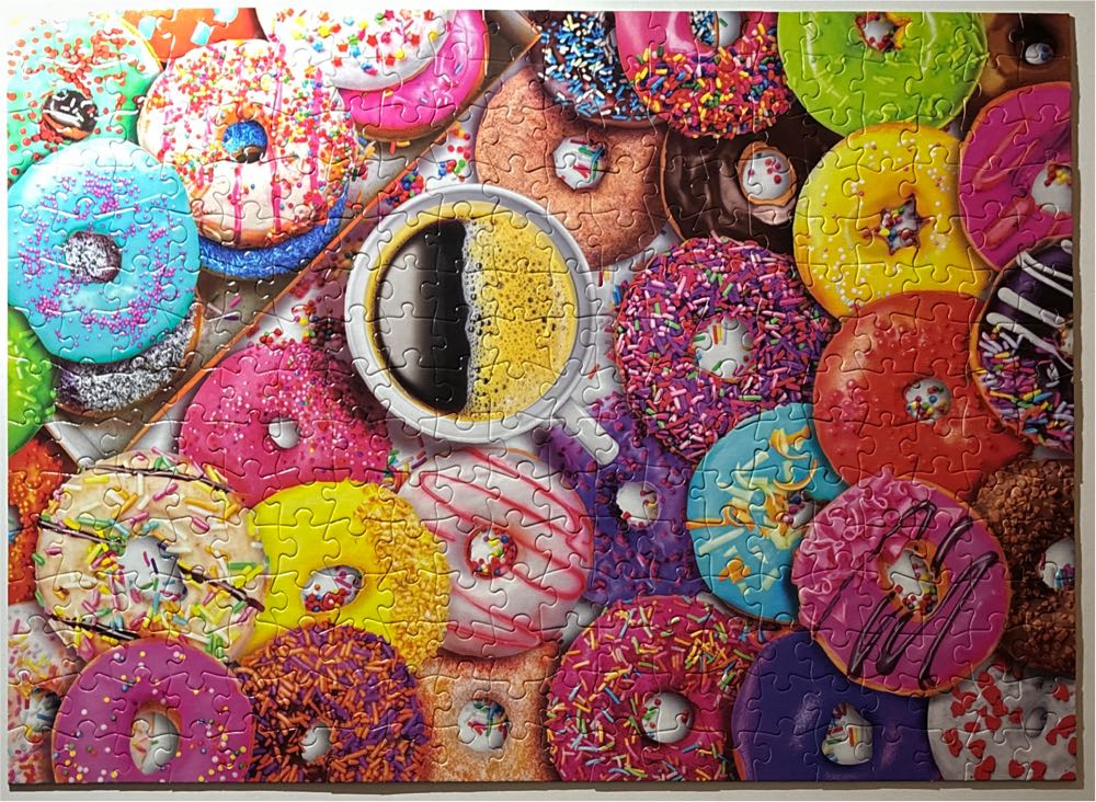 Coffee And Donuts - Buffalo Games puzzle collectible [Barcode 079346027279] - Main Image 3