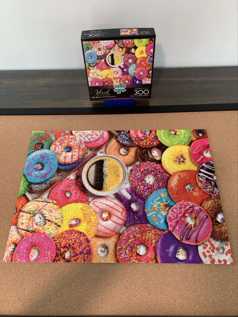 Coffee And Donuts - Buffalo Games puzzle collectible [Barcode 079346027279] - Main Image 4