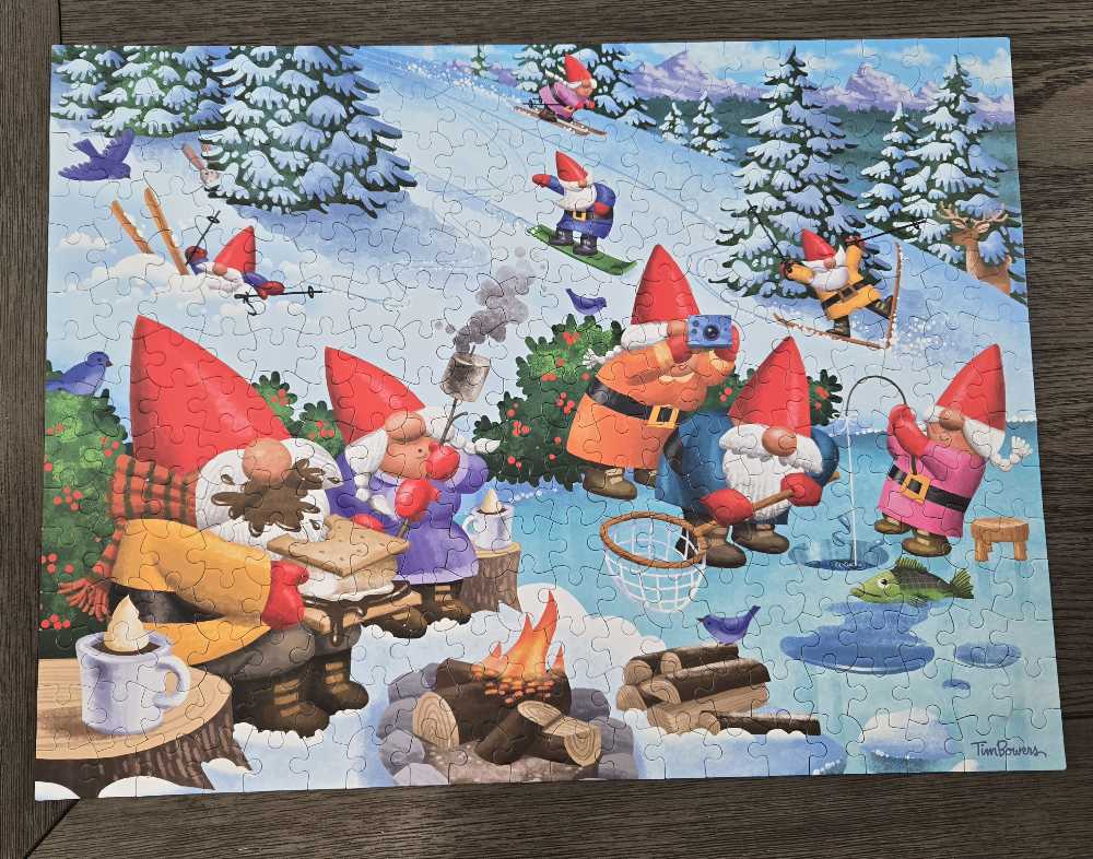 Gnome Sweet Gnome 🆕🚪 - Ceaco puzzle collectible [Barcode 021081222457] - Main Image 3