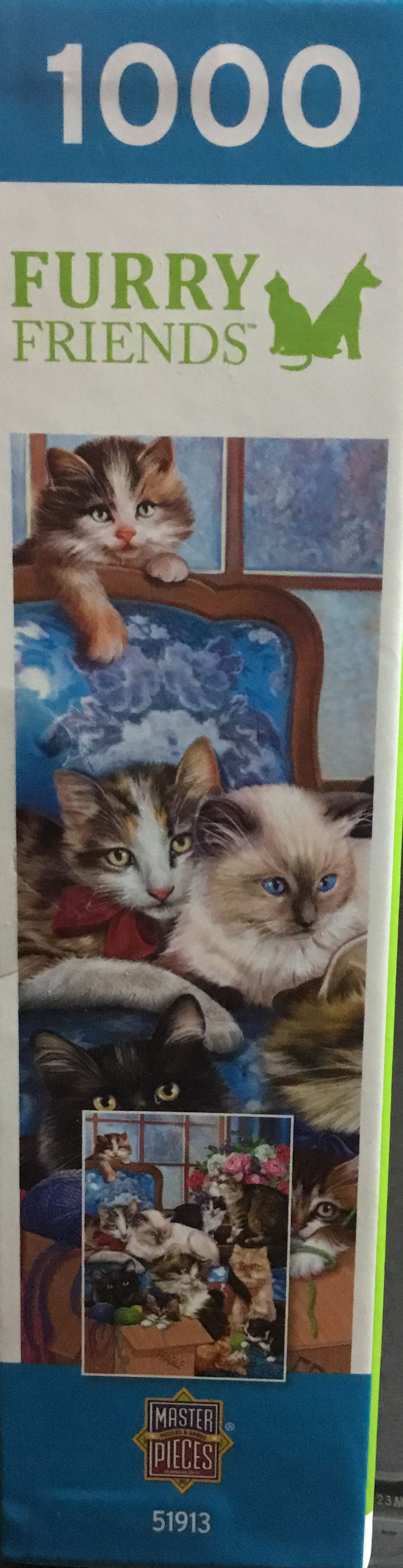 Trouble Makers - Cats - Master Pieces puzzle collectible [Barcode 705988719080] - Main Image 3