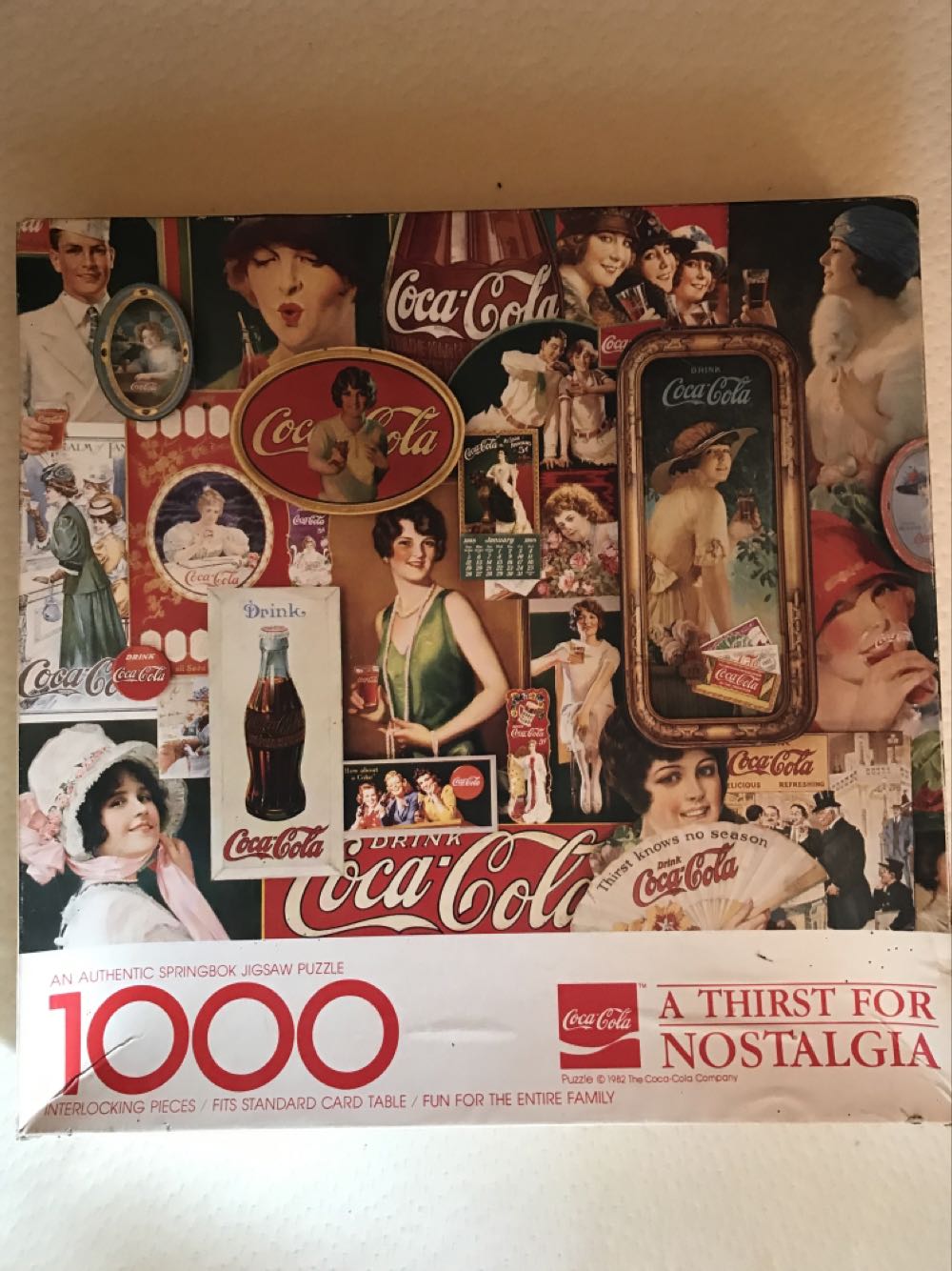 A Thirst For Nostalgia - Springbok puzzle collectible - Main Image 1