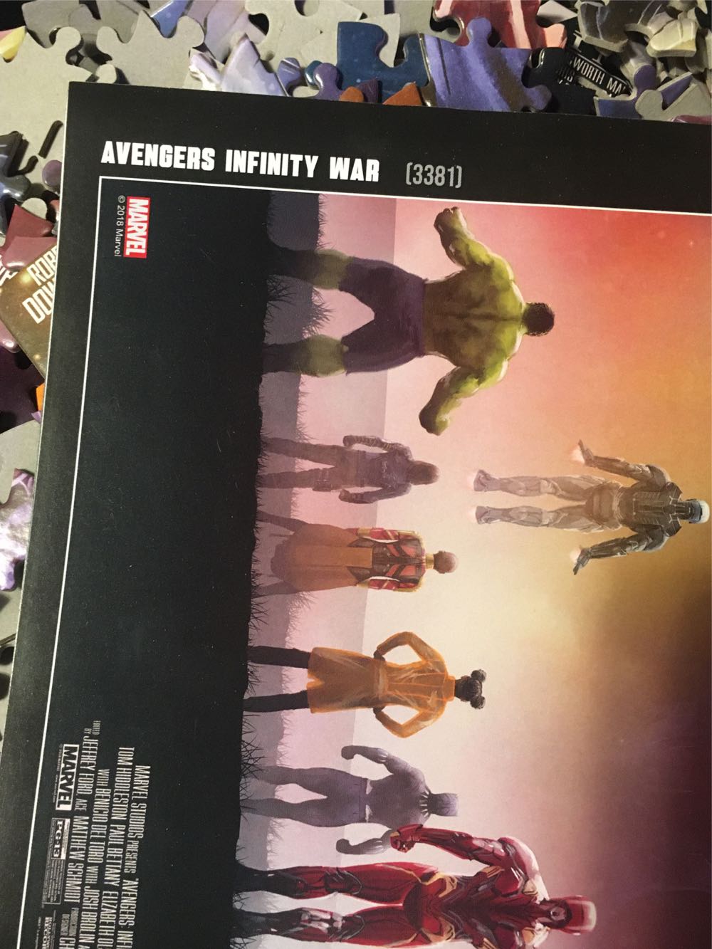Marvel - Avengers: Infinity War - Buffalo Games & Puzzles puzzle collectible [Barcode 079346033812] - Main Image 2