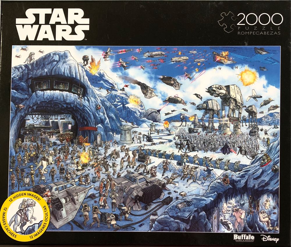 Star Wars: Battle Of Hoth - Buffalo Games 🇺🇸 puzzle collectible [Barcode 079346021031] - Main Image 2