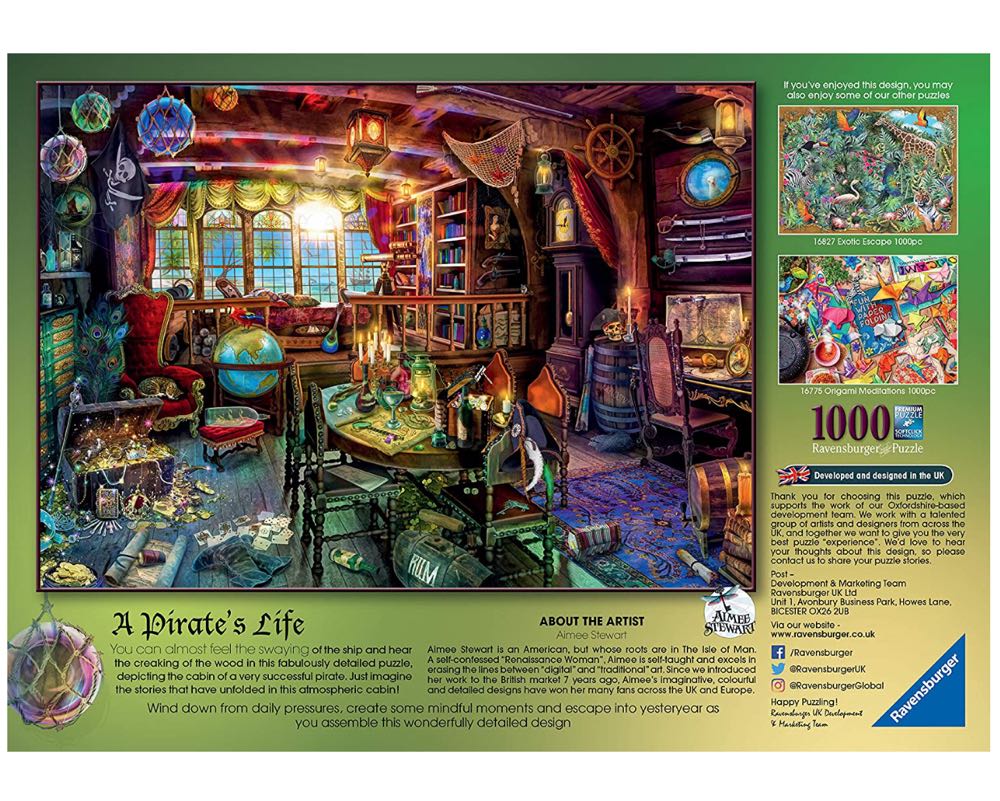 A Pirates Life - Ravensburger 🇩🇪 puzzle collectible [Barcode 4005556167555] - Main Image 3