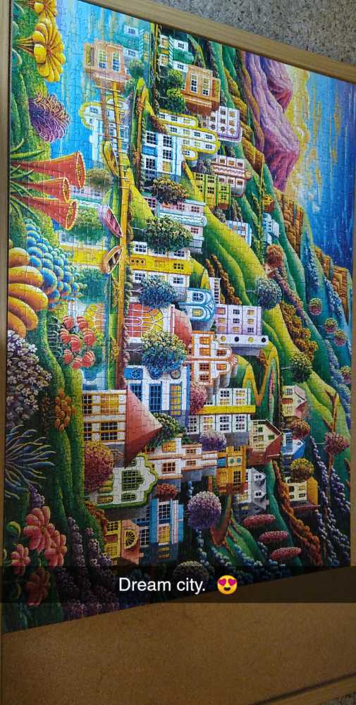 Dream City (📫Corrien €3,00) - Ravensburger puzzle collectible [Barcode 4005556194025] - Main Image 2