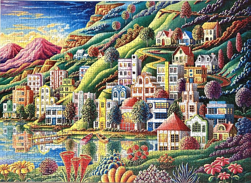 Dream City (📫Corrien €3,00) - Ravensburger puzzle collectible [Barcode 4005556194025] - Main Image 4