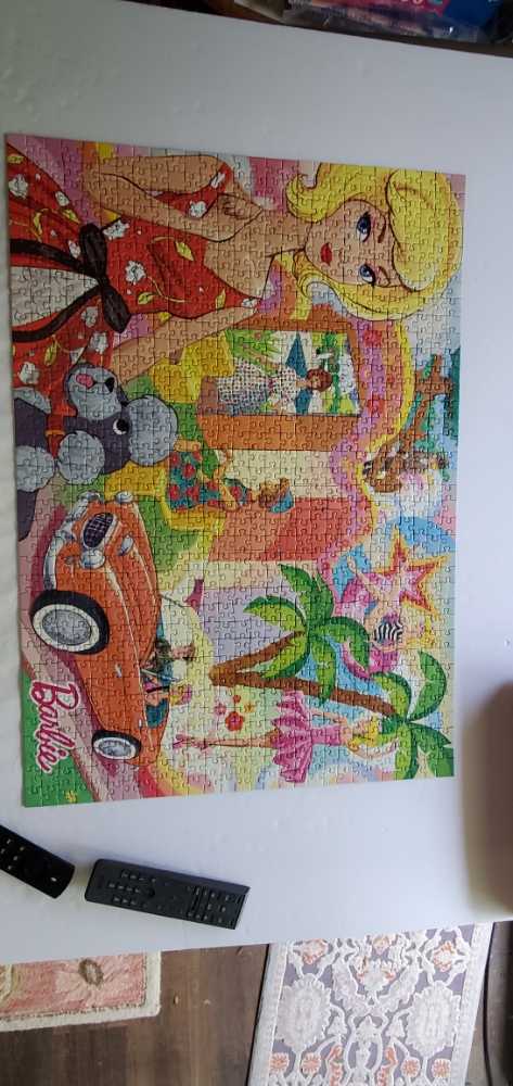Vintage Barbie * Keeper* - Ravensburger puzzle collectible [Barcode 4005556150212] - Main Image 2