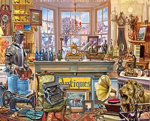 Antique Shoppe - White Mountain Puzzles puzzle collectible [Barcode 724819260300] - Main Image 1