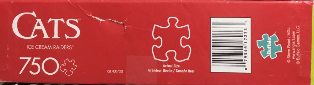 Ice Cream Raiders - Buffalo puzzle collectible [Barcode 079346172733] - Main Image 3