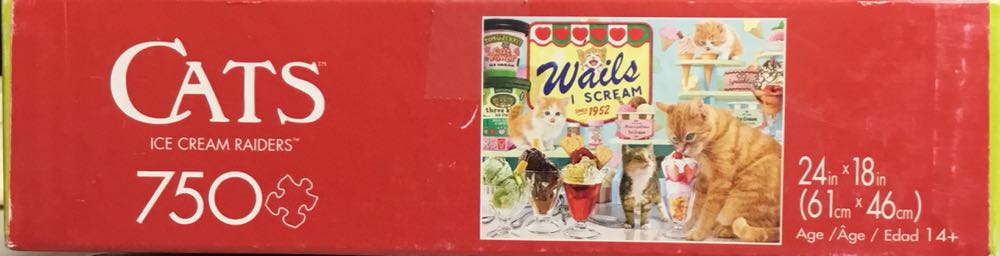 Ice Cream Raiders - Buffalo puzzle collectible [Barcode 079346172733] - Main Image 4