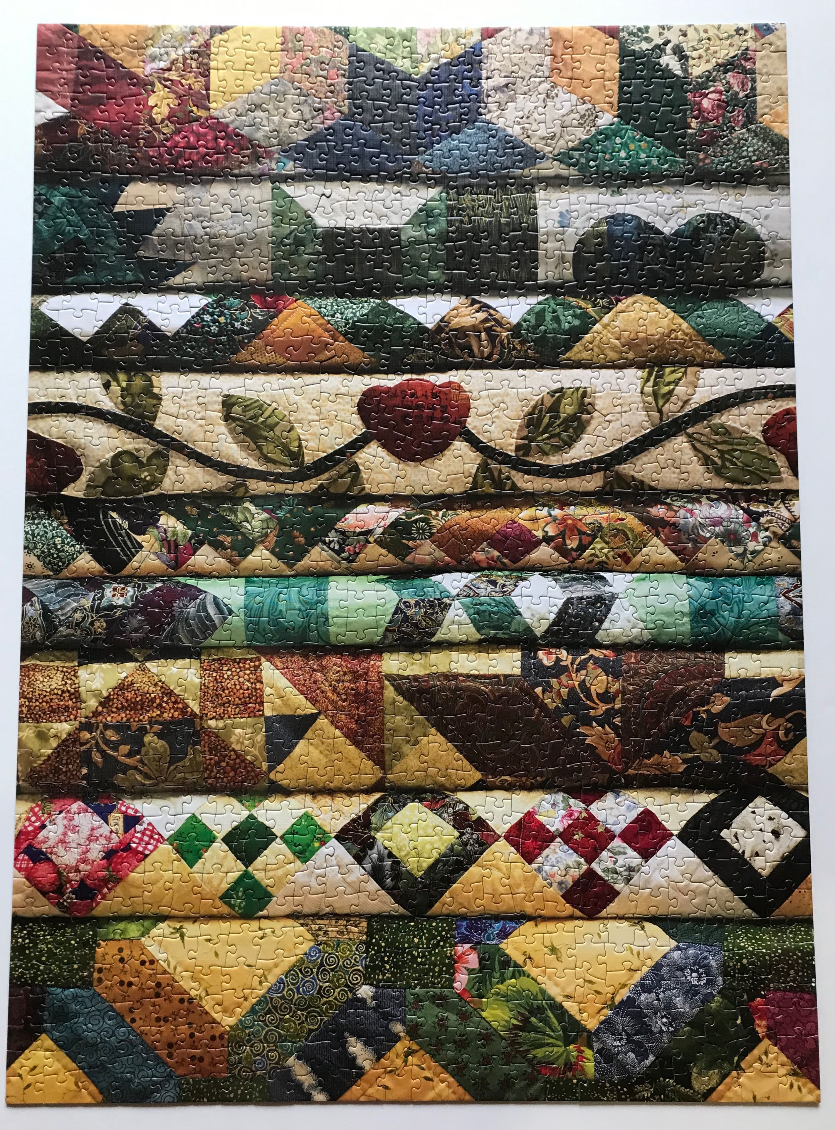 Grandma’s Quilts - Cobble Hill puzzle collectible [Barcode 625012800655] - Main Image 3
