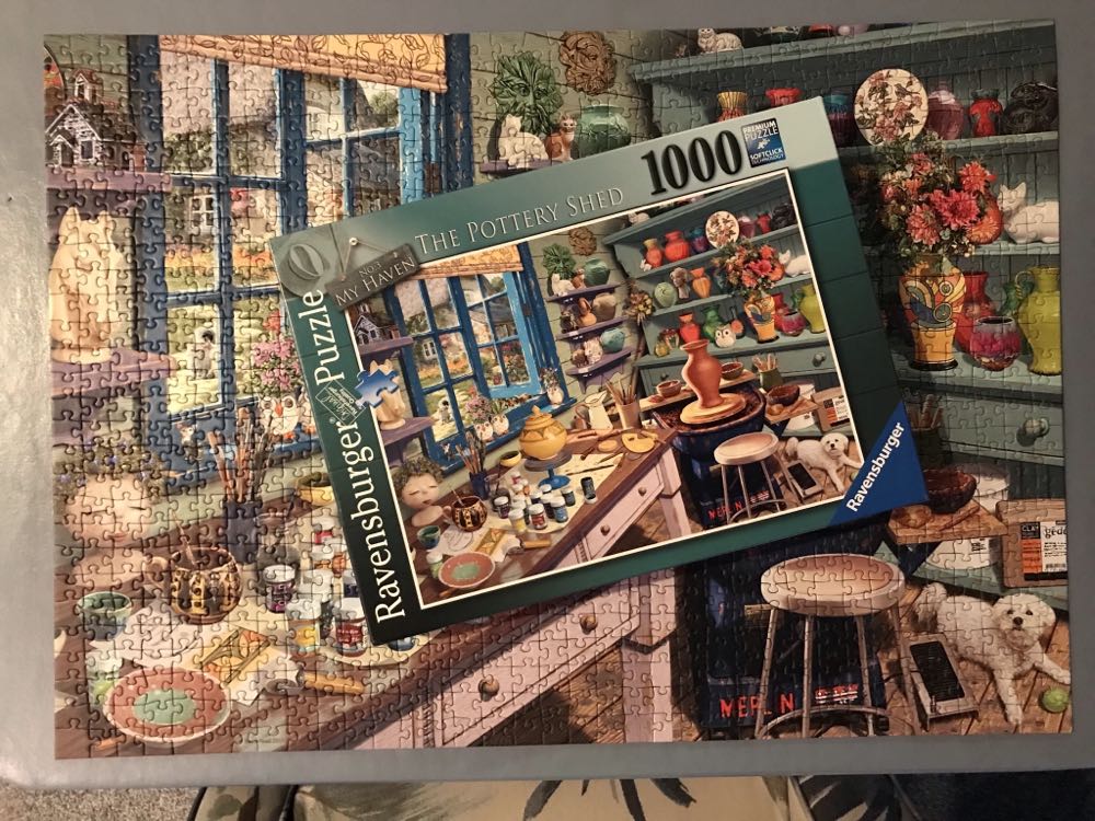The Pottery Shed - 156, 9/13/21-SOLD - Ravensburger puzzle collectible [Barcode 4005556196982] - Main Image 3