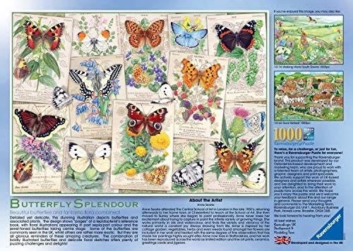 Butterfly Splendour - Ravensburger puzzle collectible [Barcode 4005556152612] - Main Image 2