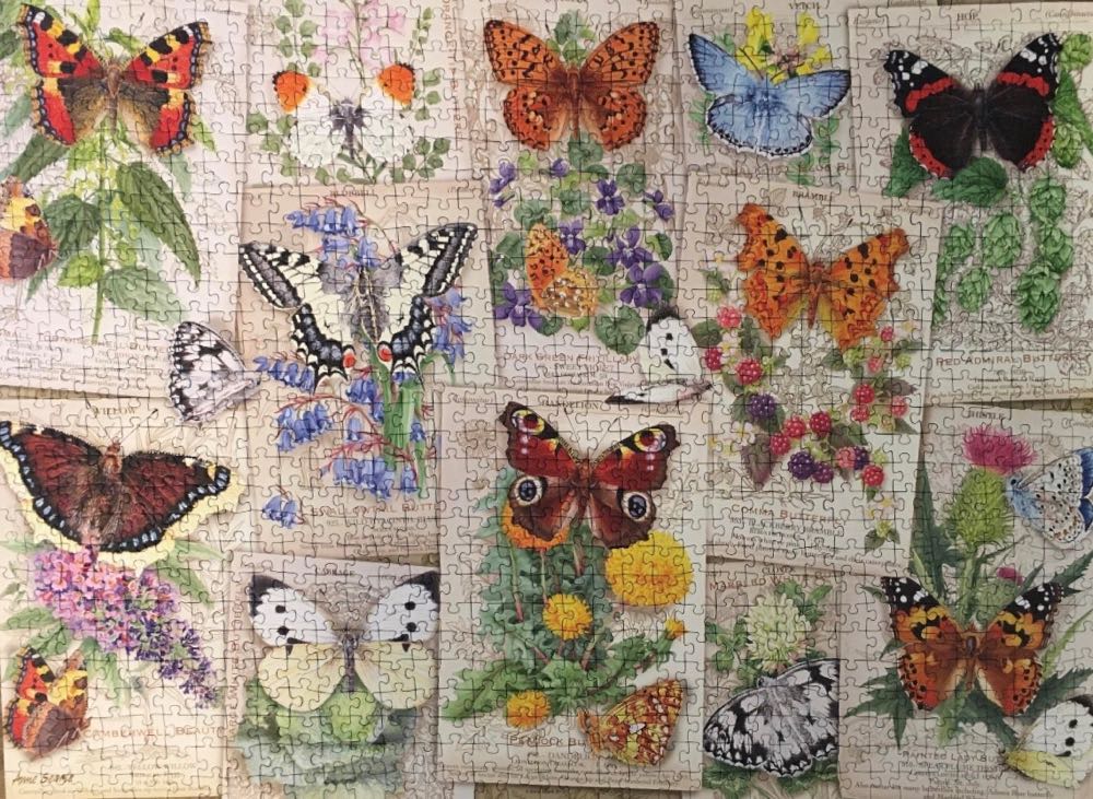 Butterfly Splendour - Ravensburger puzzle collectible [Barcode 4005556152612] - Main Image 4