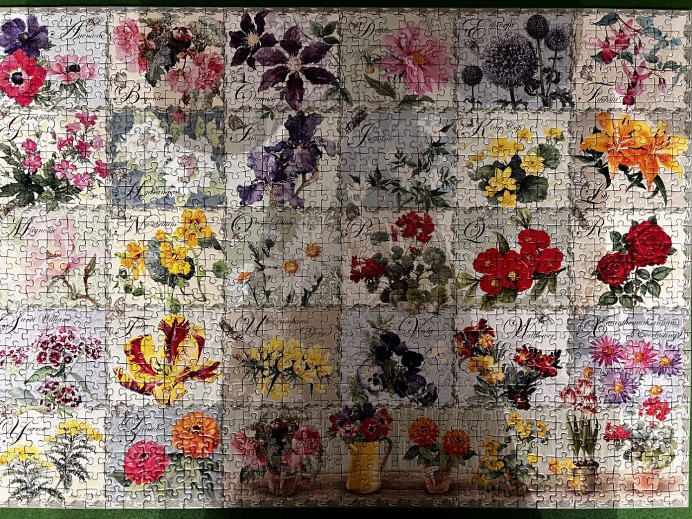 Vintage Flora - Ravensburger puzzle collectible [Barcode 4005556195145] - Main Image 2