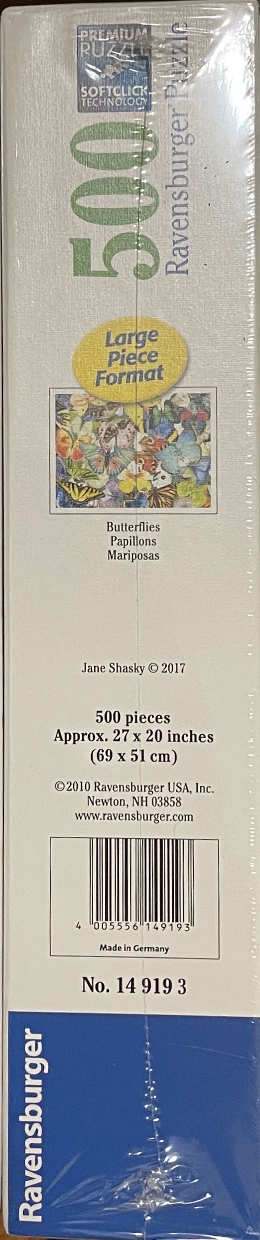 Butterflies  - Ravensburger puzzle collectible [Barcode 4005556149193] - Main Image 2