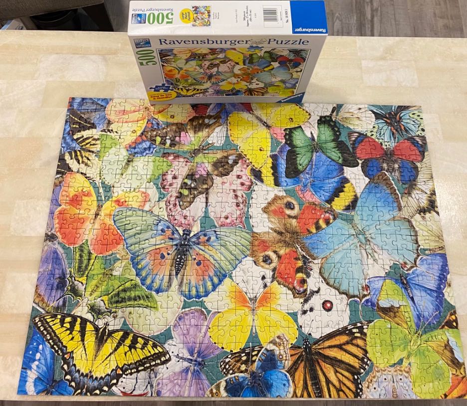 Butterflies  - Ravensburger puzzle collectible [Barcode 4005556149193] - Main Image 4