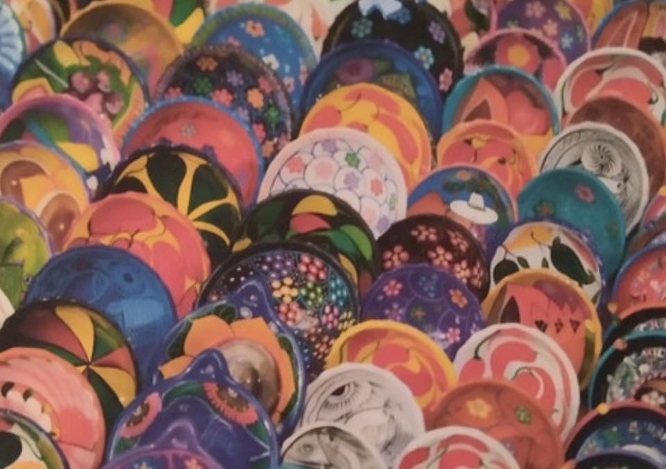 Plates Colorful Plates Ravensburger Colorful - Ravensburger 🇩🇪 puzzle collectible [Barcode 4005556198412] - Main Image 2