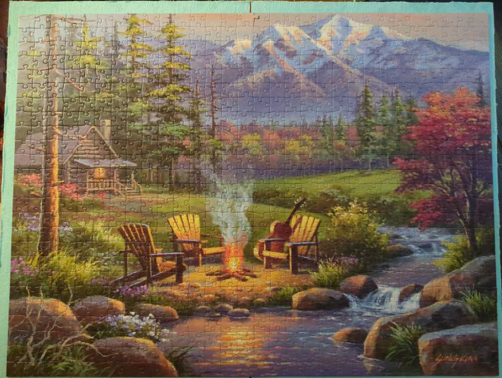 Riverside Livingroom - Ravensburger puzzle collectible [Barcode 4005556164455] - Main Image 3