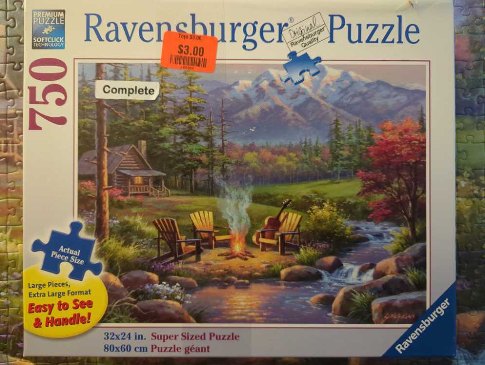Riverside Livingroom - Ravensburger puzzle collectible [Barcode 4005556164455] - Main Image 4
