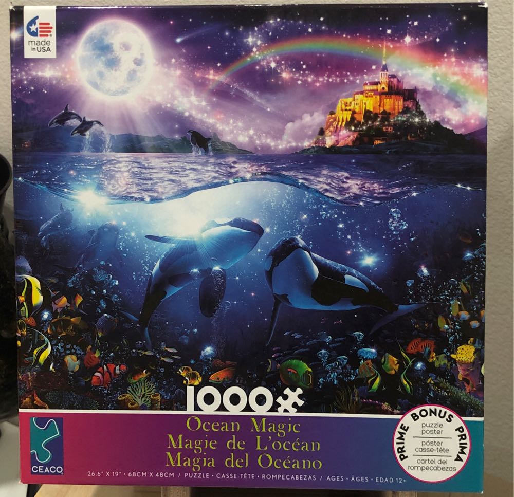 Ocean Magic - Ceaco puzzle collectible [Barcode 021081332552] - Main Image 2