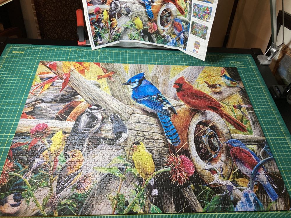 Backyard Birds - MasterPieces puzzle collectible [Barcode 705988319785] - Main Image 2