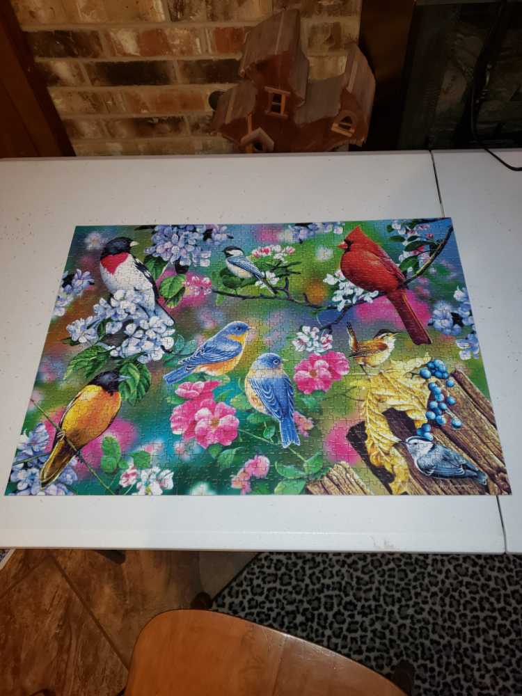 Songbird Collage (UV) 🧩 - MasterPieces puzzle collectible [Barcode 705988319778] - Main Image 2