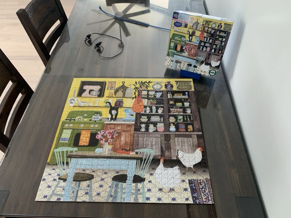 Kitchen Chickens - Eeboo puzzle collectible [Barcode 689196509988] - Main Image 3