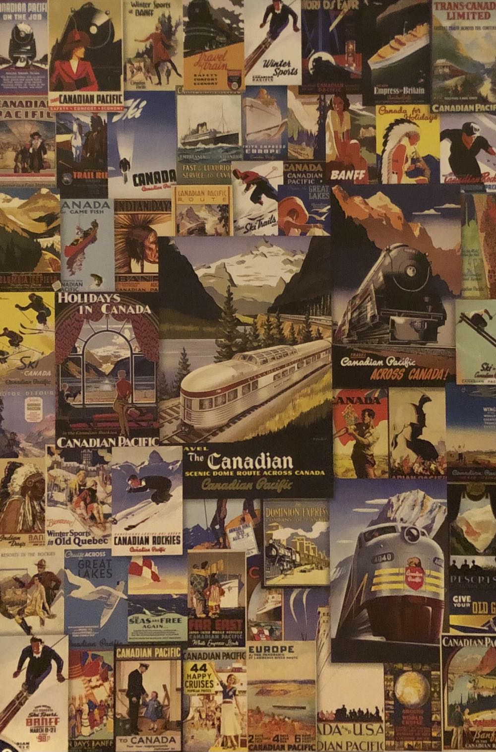 Canadian Pacific Adventures - EuroGraphics puzzle collectible [Barcode 628136606486] - Main Image 2