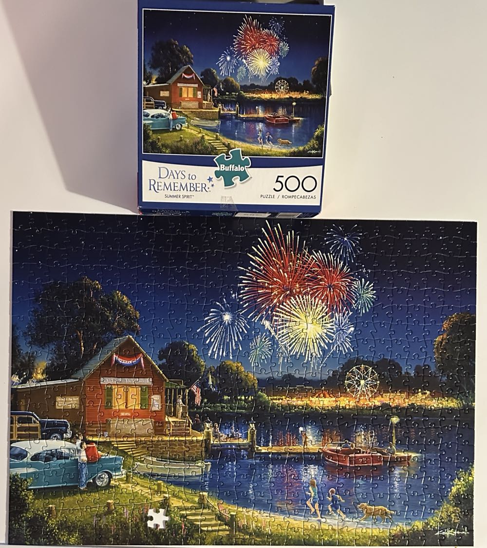 Summer Spirit - Buffalo puzzle collectible [Barcode 079346036868] - Main Image 2