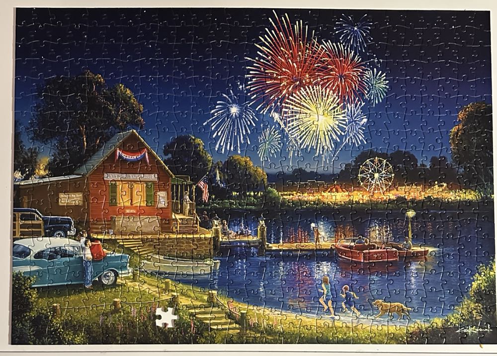 Summer Spirit - Buffalo puzzle collectible [Barcode 079346036868] - Main Image 3