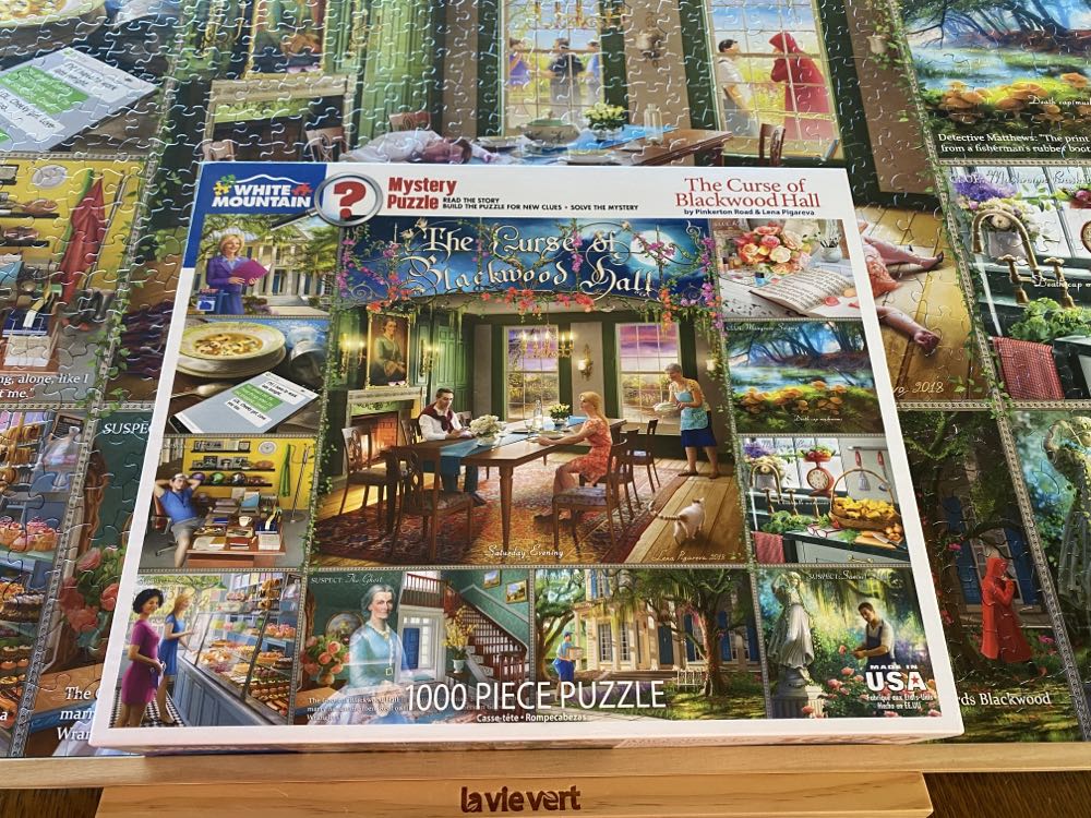Curse Of Blackwood Hall - White Mountain Puzzles puzzle collectible [Barcode 724819261789] - Main Image 3