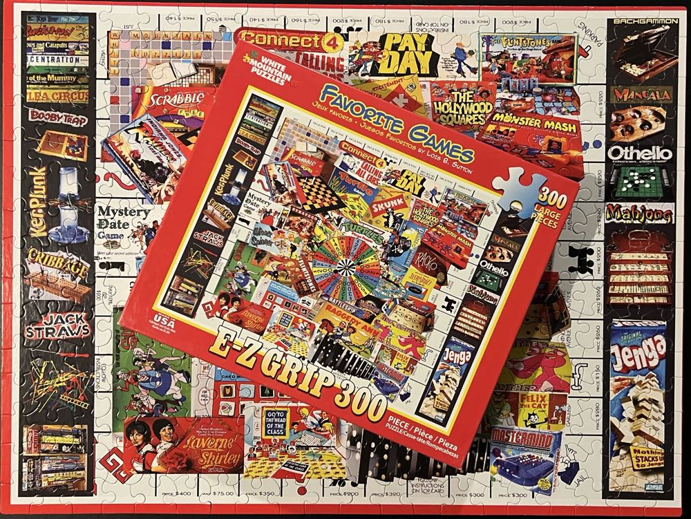 Favorite Games - White Mountain puzzle collectible [Barcode 724819257058] - Main Image 4