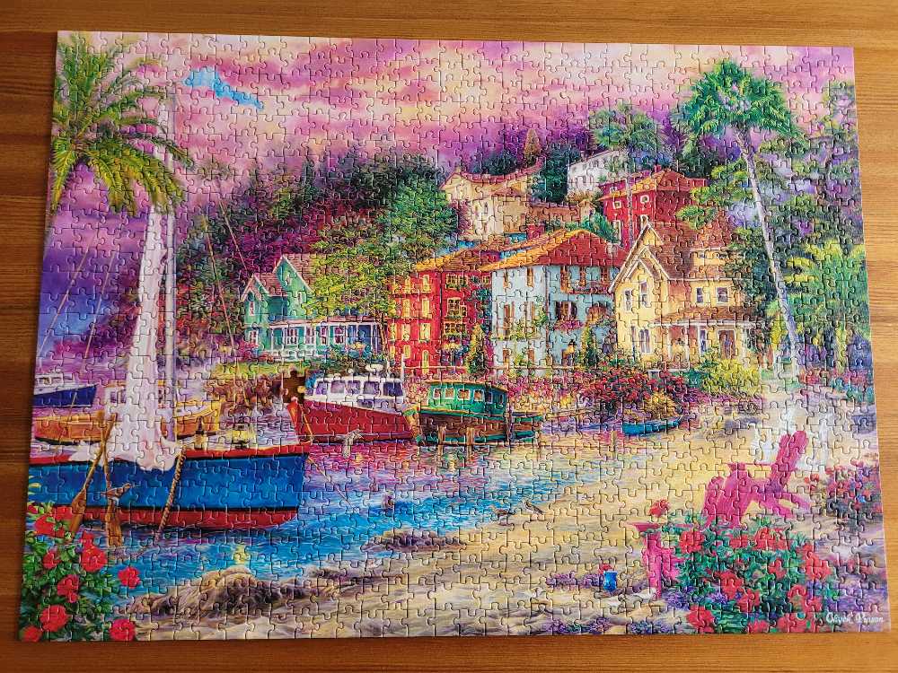On Golden Shores - Masterpieces, Inc. puzzle collectible [Barcode 705988719028] - Main Image 2