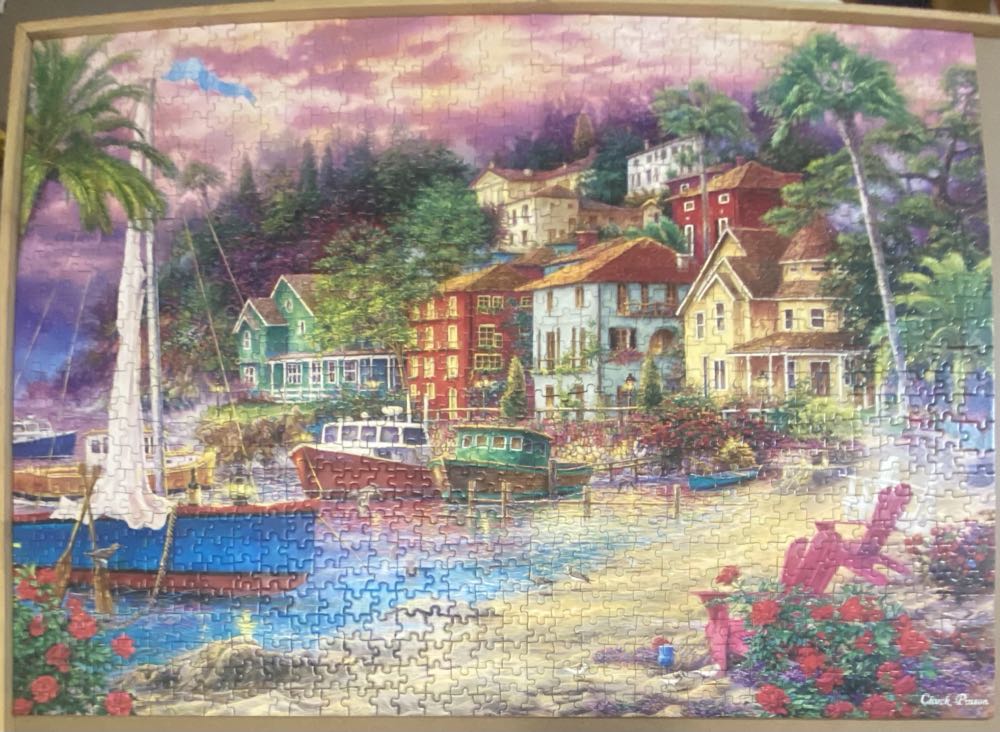 On Golden Shores - Masterpieces, Inc. puzzle collectible [Barcode 705988719028] - Main Image 3