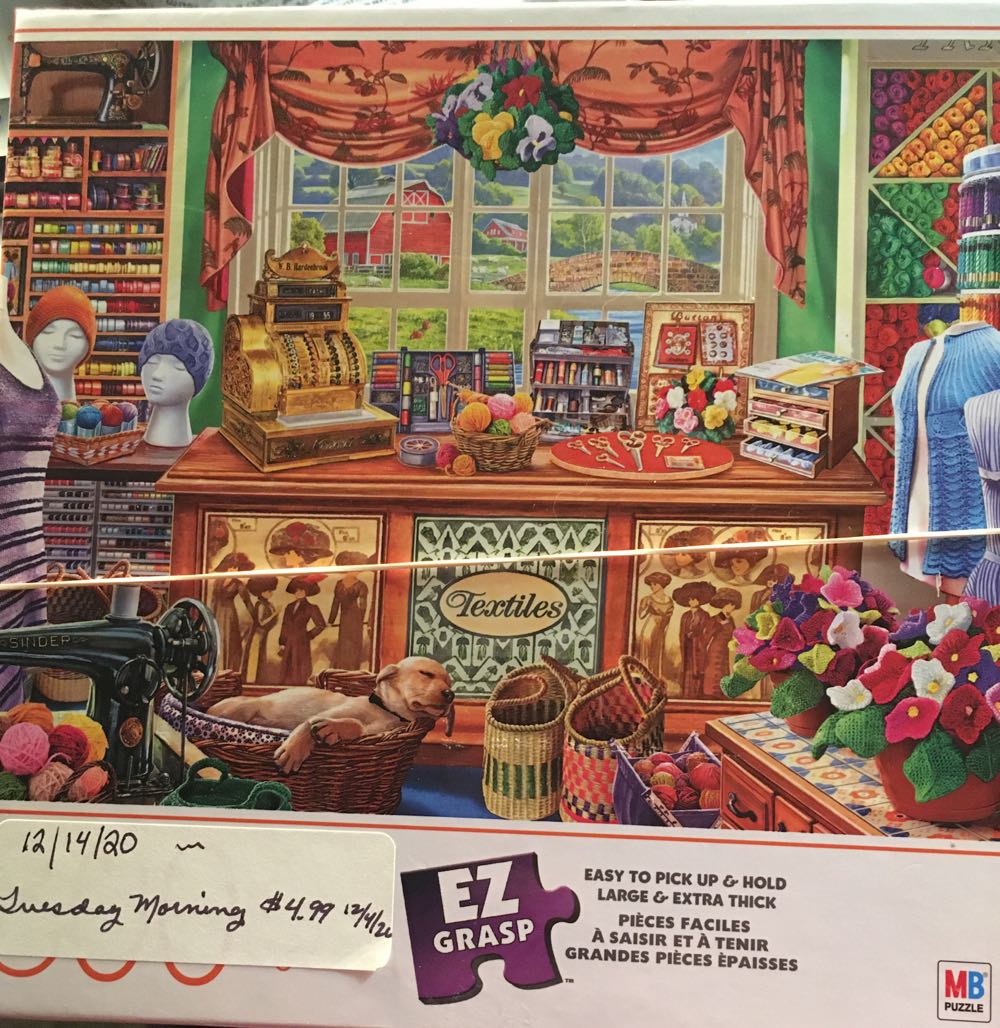 Wool Shop - M B Puzzle puzzle collectible [Barcode 778988300596] - Main Image 2