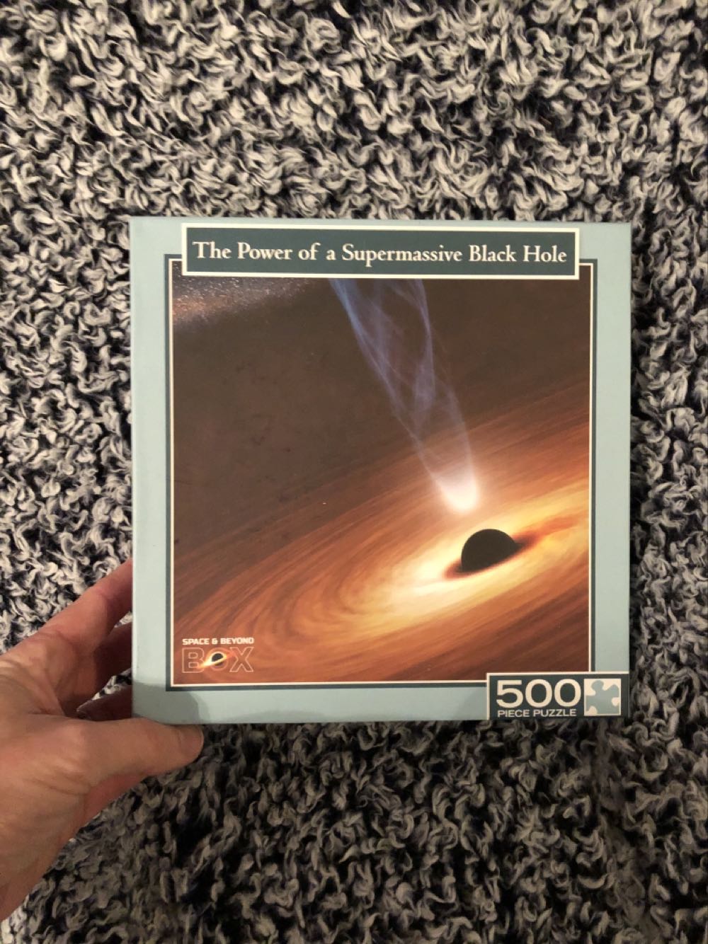 The Power of A Supermassive Black Hole - Master Pieces puzzle collectible [Barcode 705988814730] - Main Image 1