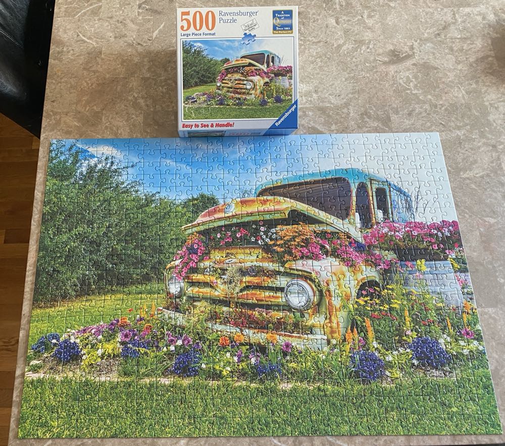 *Flower Truck - Ravensburger puzzle collectible [Barcode 4005556821563] - Main Image 2