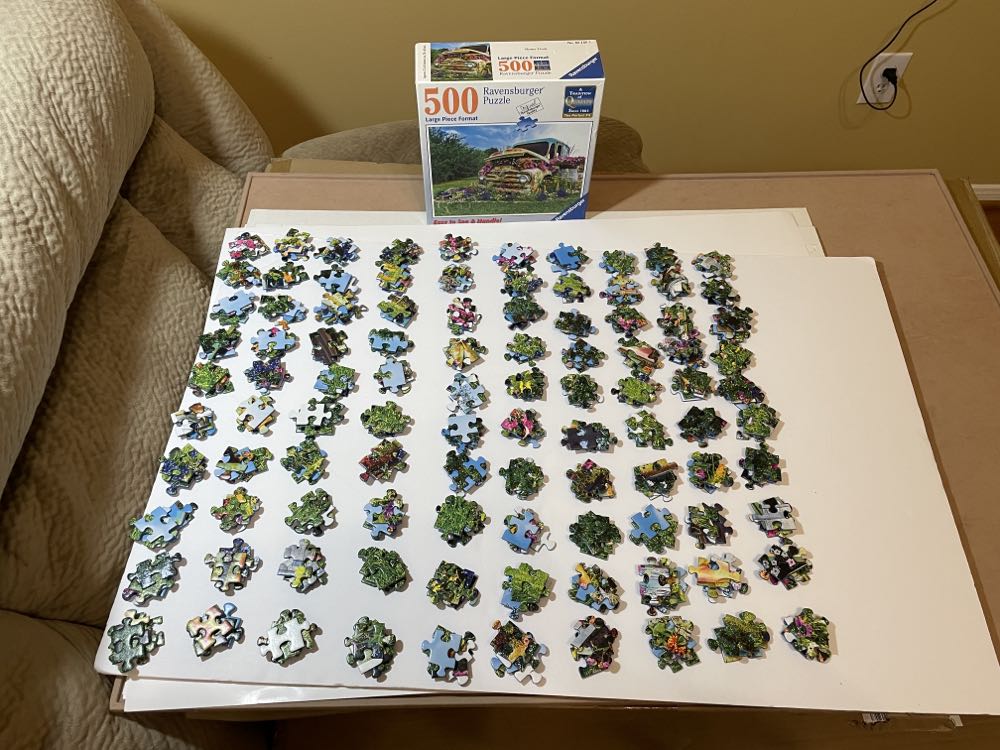 *Flower Truck - Ravensburger puzzle collectible [Barcode 4005556821563] - Main Image 3